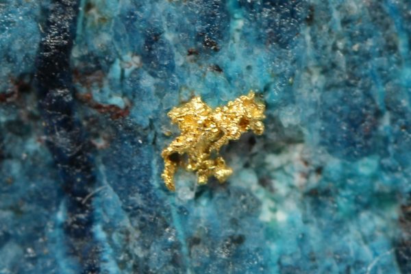 Gold, shattuckite - Image 6