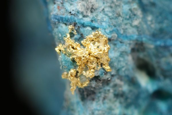 Gold, shattuckite - Image 12
