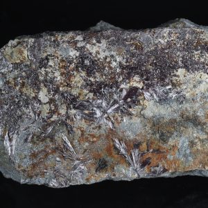 Kermesite, stibnite