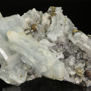 Baryte, pyrite, galena