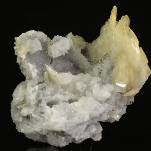 Baryte, quartz