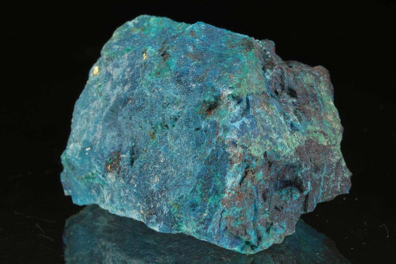 Gold, shattuckite - Image 4