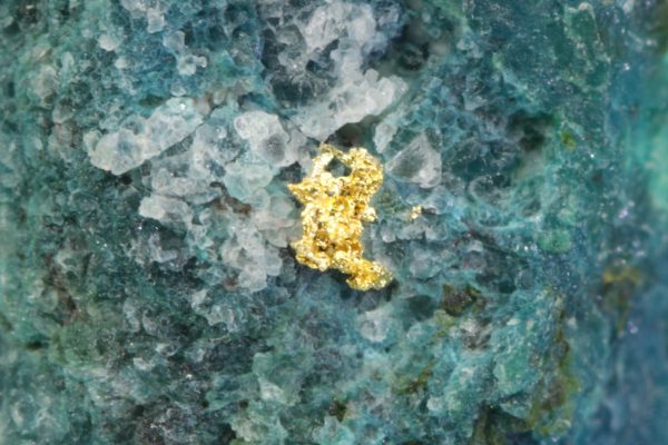 Gold, shattuckite - Image 6