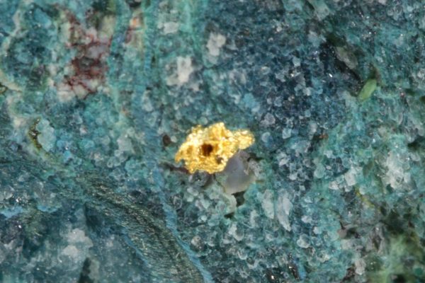 Gold, shattuckite - Image 8