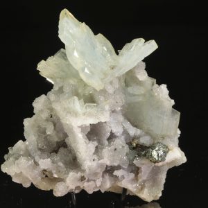 Baryte, quartz