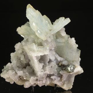 Baryte, quartz