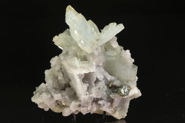 Baryte, quartz