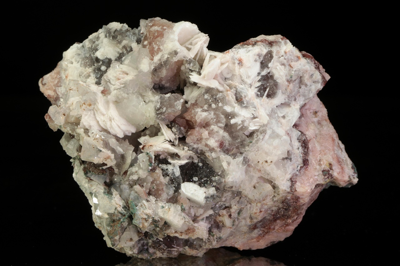 Baryte, heulandite