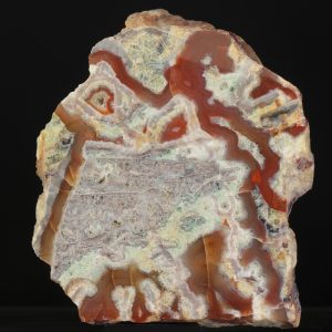 Carnelian, fluorite