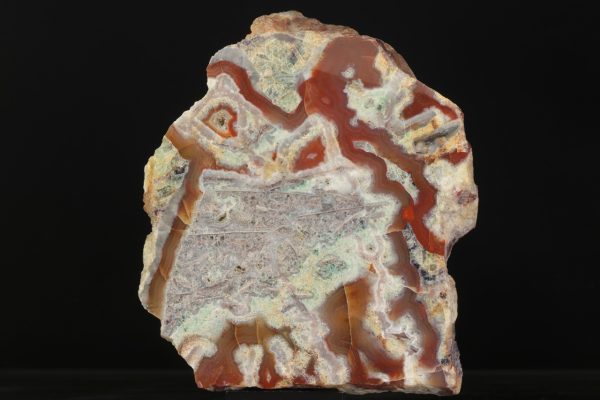 Carnelian, fluorite