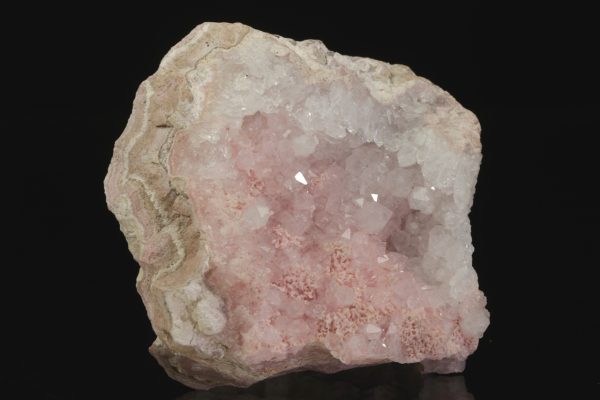 Rhodochrosite, rock crystal - Image 2