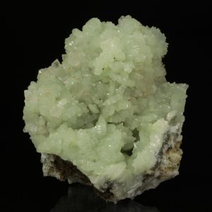 Prehnite, rock crystal