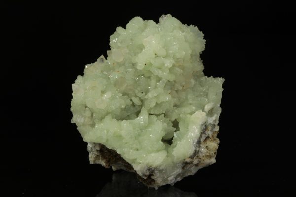 Prehnite, rock crystal