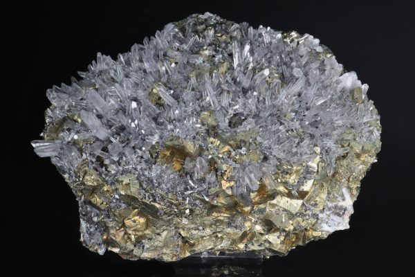 Chalcopyrite, rock crystal - Image 8
