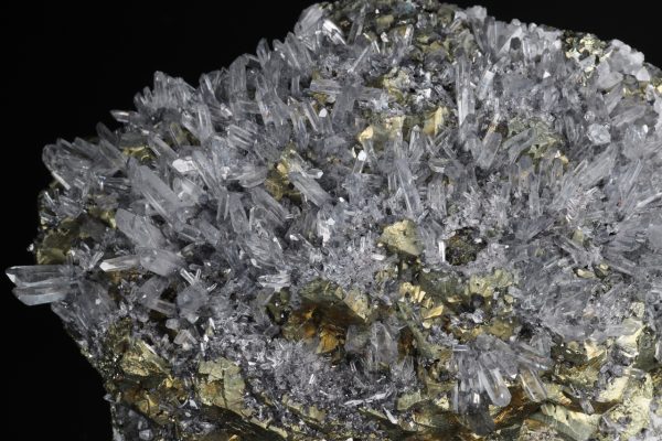 Chalcopyrite, rock crystal - Image 6