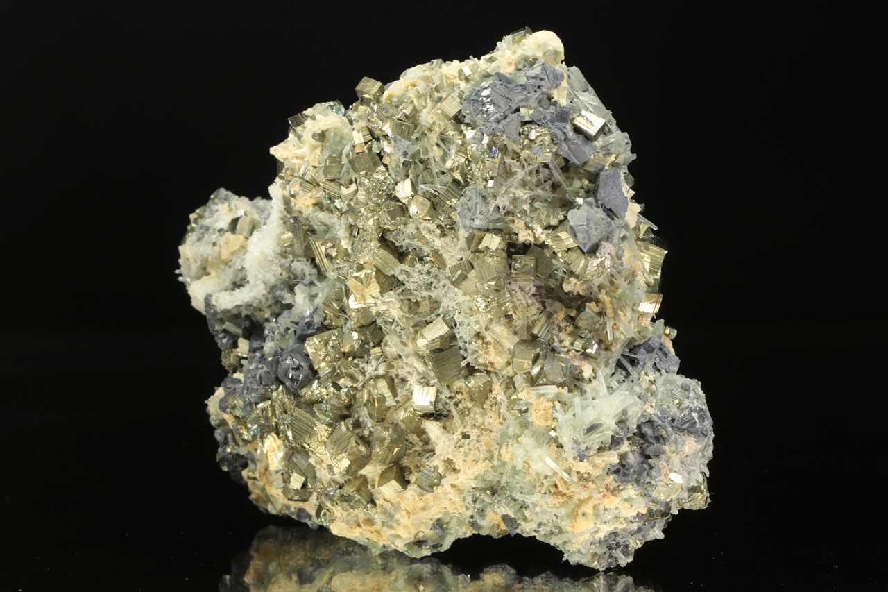 Pyrite, rock crystal, galena - Image 2