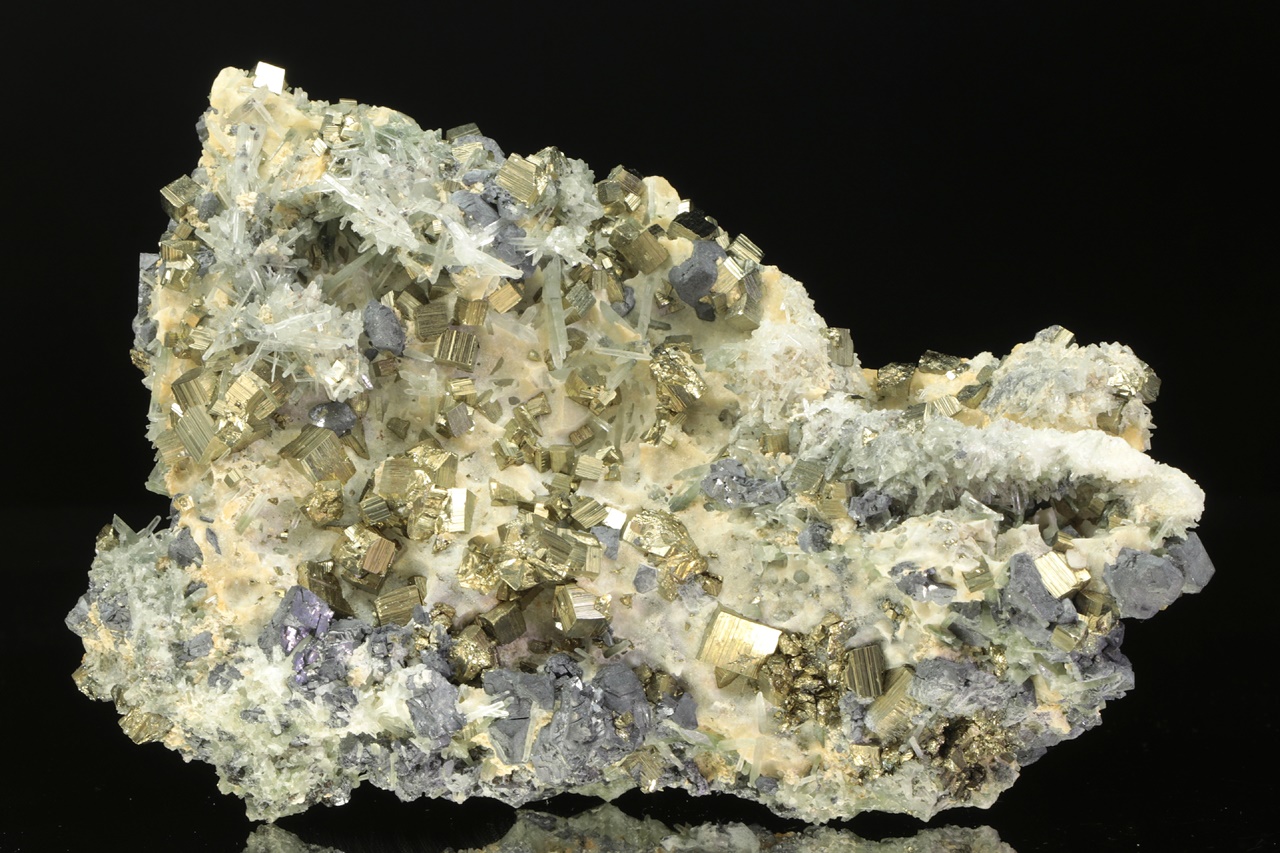 Pyrite, rock crystal, galena - Image 4