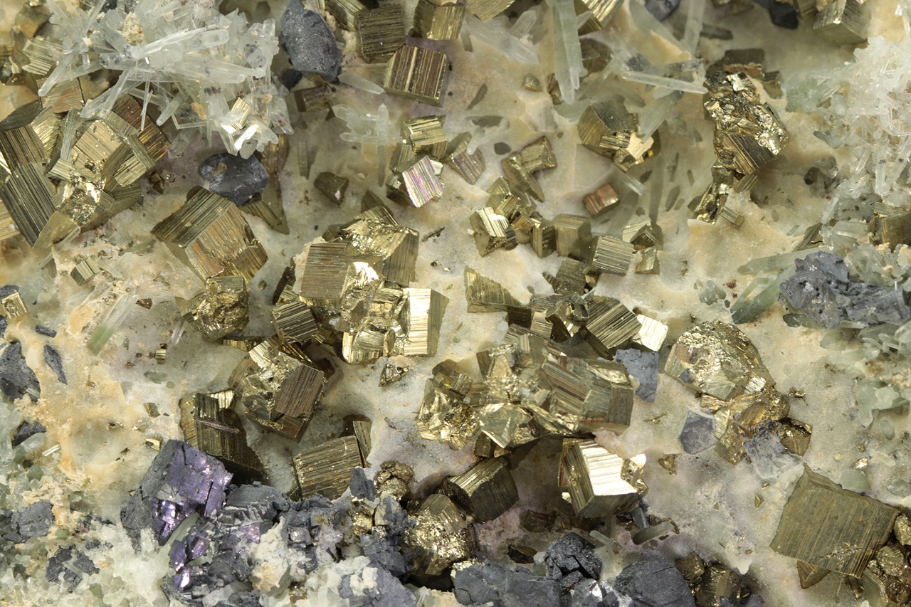 Pyrite, rock crystal, galena - Image 5