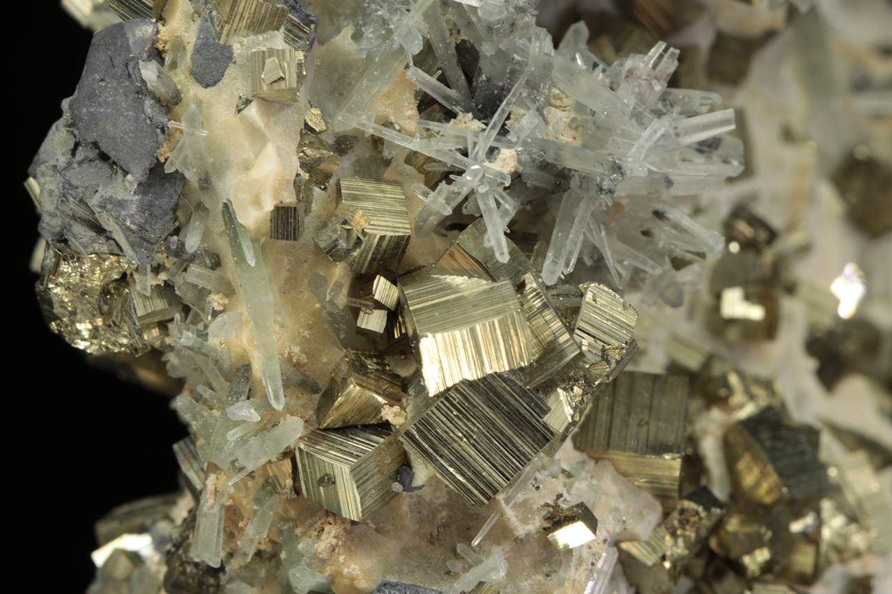 Pyrite, rock crystal, galena - Image 6