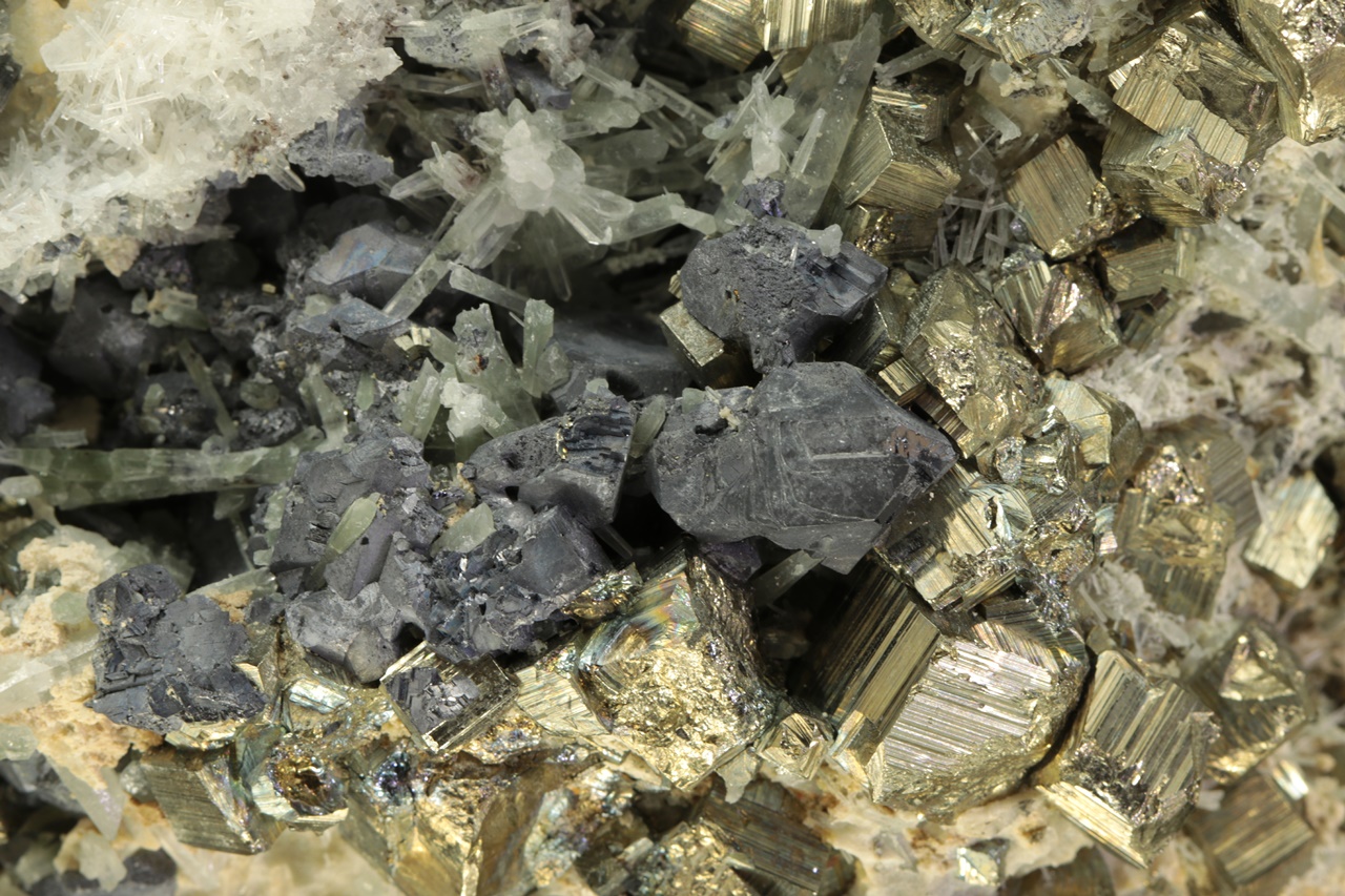 Pyrite, rock crystal, galena - Image 7