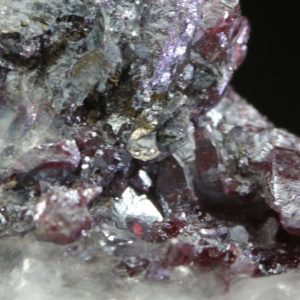 Pearceite/polybazite, proustite