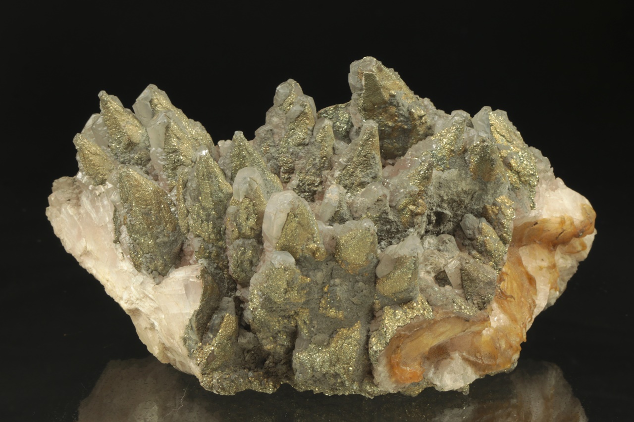 Calcite, pyrite