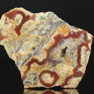 Carnelian, fluorite