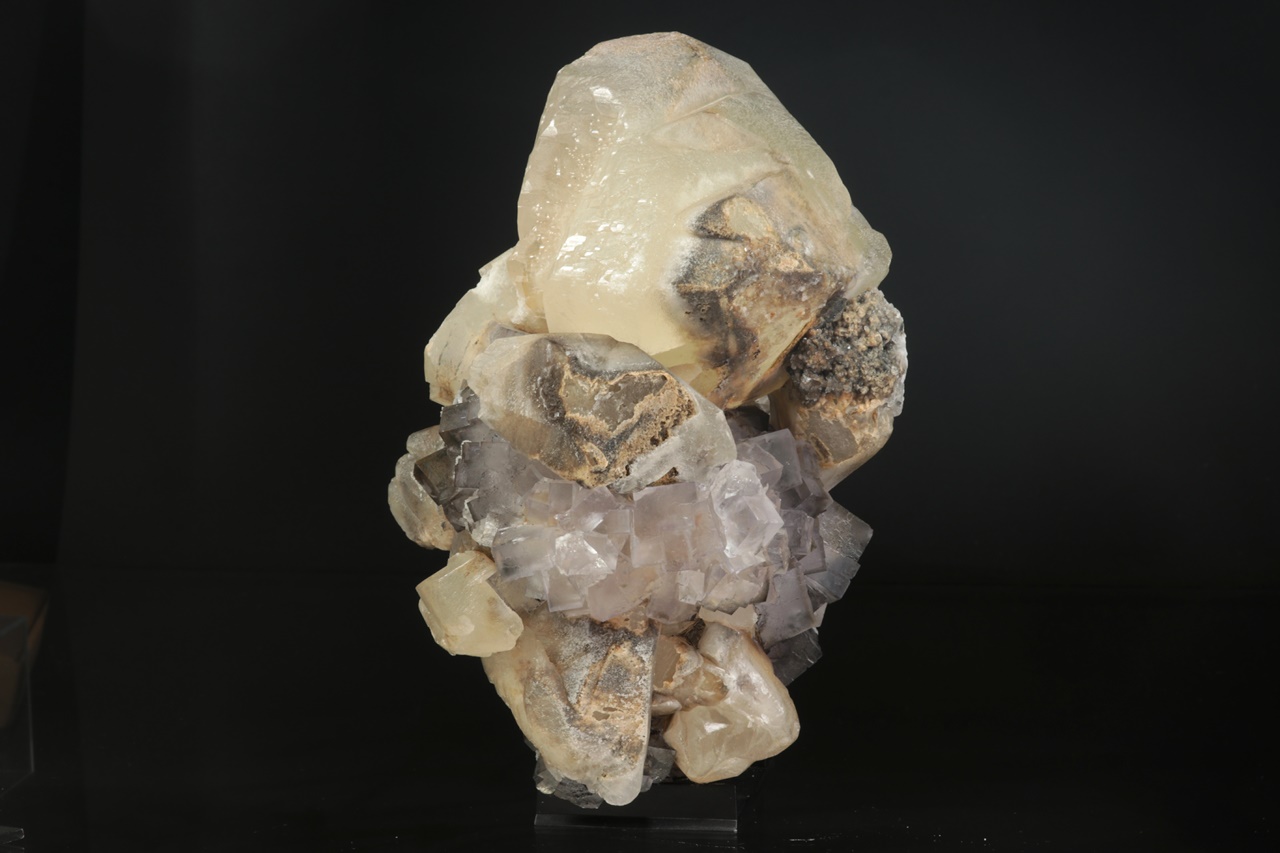 Fluorite, calcite