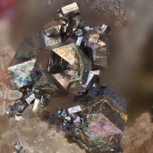 Argentopyrit, sternbergit, proustit