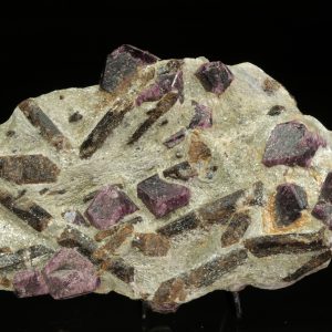 Almandine, staurolite
