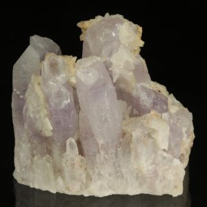 Amethyst, calcite