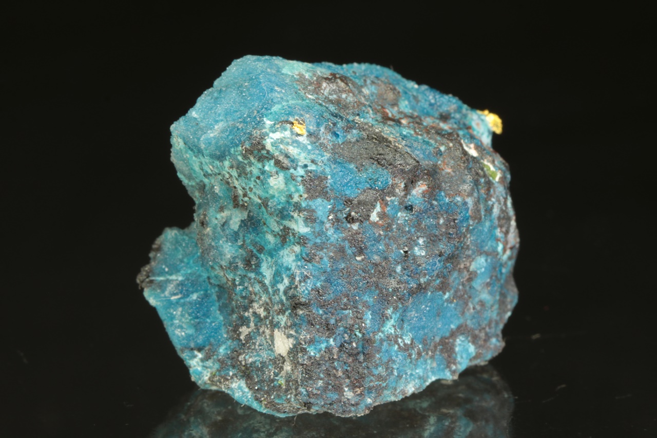 Gold, shattuckite - Image 2